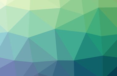 Mavi poligon modern çok renkli arka plan resmi