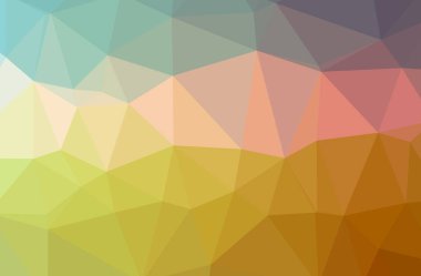 Turuncu düşük poli modern çok renkli arka plan resmi