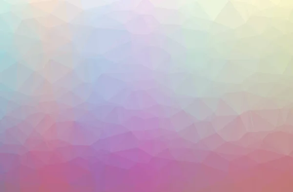 Illustration Pink Abstract Polygonal Modern Multicolor Background — Stock Photo, Image