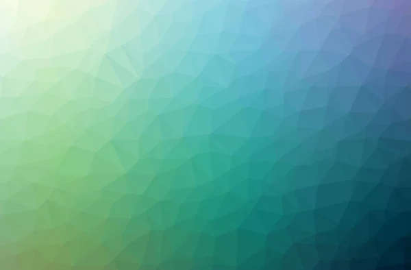 Illustration Blå Polygonal Eleganta Multicolor Bakgrund — Stockfoto