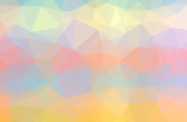 Illustration Orange Abstrakt Polygonal Eleganta Multicolor Bakgrund — Stockfoto