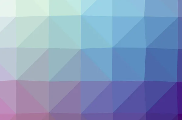 Illustration of blue abstract polygonal nice multicolor background
