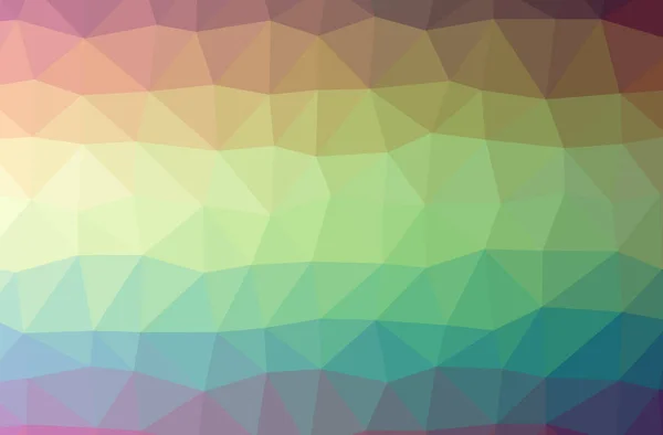 Illustration Vert Polygonal Beau Fond Multicolore — Photo