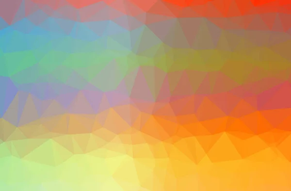 Illustration Orange Abstract Low Poly Modern Multicolor Background — Stock Photo, Image