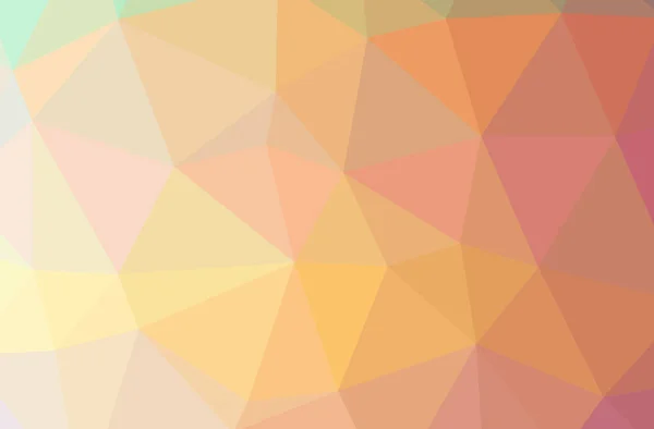 Ілюстрація Помаранчевого Полігона Гарний Багатобарвний Фон — стокове фото