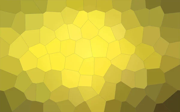 Ilustracja Żółte Czarne Pastelowe Tło Big Hexagon — Zdjęcie stockowe