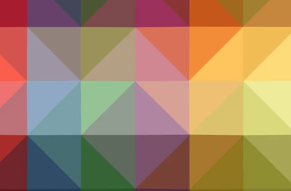 Illustration Orange Polygonal Moderna Multicolor Bakgrund — Stockfoto