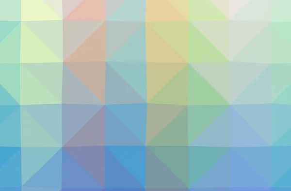 Illustration Der Blauen Abstrakten Polygonalen Modernen Mehrfarbigen Hintergrund — Stockfoto
