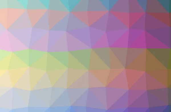 Illustration Rosa Abstrakt Polygon Eleganta Multicolor Bakgrund — Stockfoto
