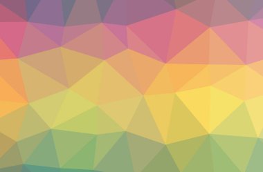 Turuncu poligonal güzel çok renkli arka plan resmi