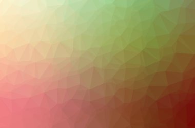 Turuncu poligon güzel çok renkli arka plan resmi