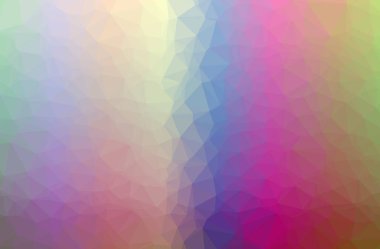 Soyut düşük poli pembe yatay arka plan resmi