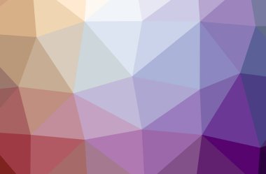 Mor poligon güzel çok renkli arka plan resmi