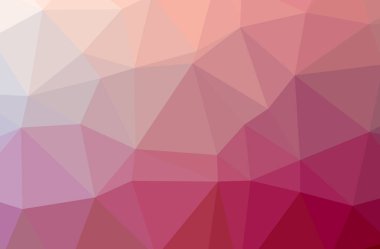 Kırmızı poligon güzel çok renkli arka plan resmi