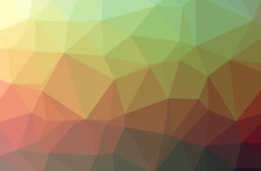 Turuncu poligon resmi güzel çok renkli arka plan