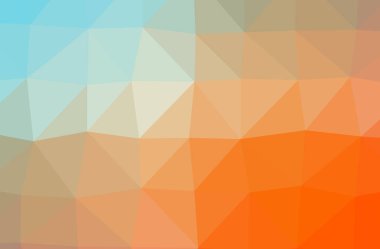 Turuncu soyut Çokgen modern çok renkli arka plan resmi