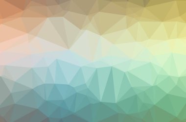 Mavi poligon zarif çok renkli arka plan resmi