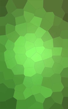 Dikey yeşil büyük altıgen arka plan resmi