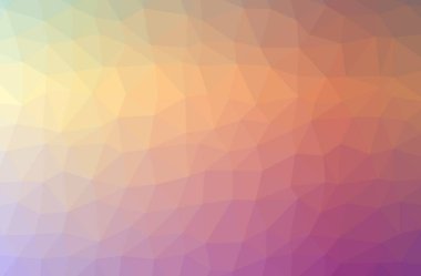 Turuncu poligonal güzel çok renkli arka plan resmi