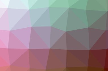 Kırmızı poligon güzel çok renkli arka plan resmi