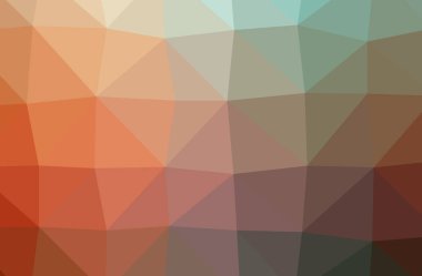 Turuncu poligonal zarif çok renkli arka plan resmi