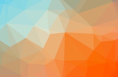 Turuncu soyut Çokgen modern çok renkli arka plan resmi