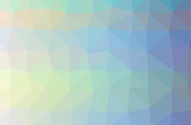 Mavi poligonal zarif çok renkli arka plan resmi