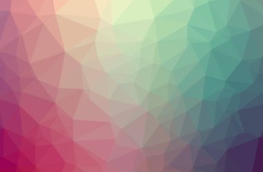 Mavi poligon güzel çok renkli arka plan resmi