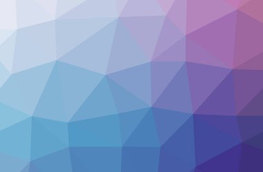 Mavi poligonal güzel çok renkli arka plan resmi