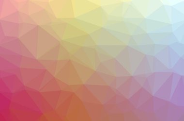 Soyut düşük poli kırmızı yatay arka plan resmi