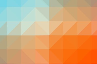 Turuncu poligonal zarif çok renkli arka plan resmi