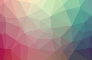 Kırmızı Düşük poli zarif çok renkli arka plan resmi