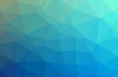 Mavi soyut düşük poli zarif çok renkli arka plan resmi