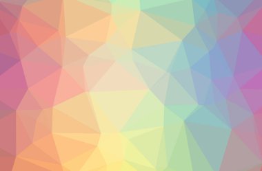 Turuncu düşük poli güzel çok renkli arka plan resmi