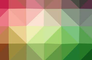 Yeşil poligonal güzel çok renkli arka plan resmi