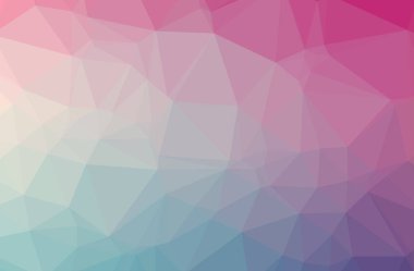 Soyut düşük poli pembe yatay arka plan resmi