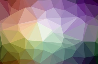 Mavi poligonal modern çok renkli arka plan resmi