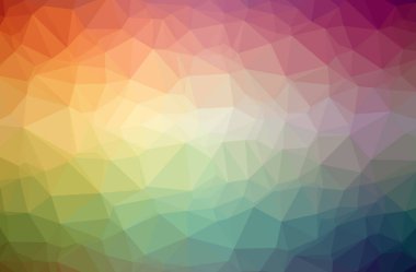Turuncu düşük poli zarif çok renkli arka plan resmi