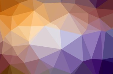 Turuncu soyut düşük poli modern çok renkli arka plan resmi