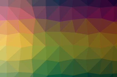 Turuncu poligonal zarif çok renkli arka plan resmi