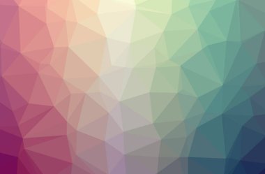 Mavi poligonal güzel çok renkli arka plan resmi