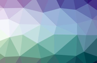 Mavi soyut düşük poli modern çok renkli arka plan resmi