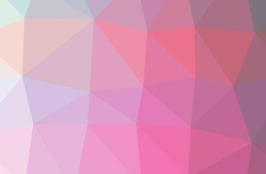 Kırmızı poligon güzel çok renkli arka plan resmi