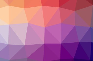 Pembe soyut Çokgen çizimi güzel çok renkli arka plan