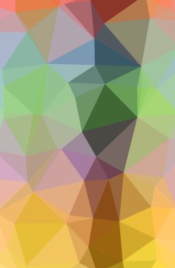 Soyut düşük poli turuncu dikey arka plan resmi