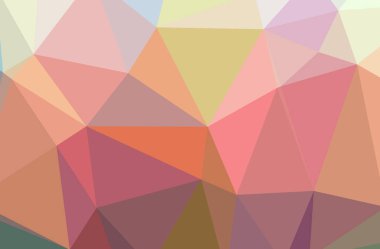 Kırmızı poligon güzel çok renkli arka plan resmi