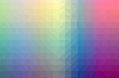 Mavi soyut düşük poli resmi güzel çok renkli arka plan