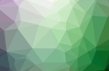 Yeşil poligonal modern çok renkli arka planı gösteren resim