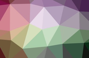 Soyut düşük poli yeşil yatay arka plan resmi