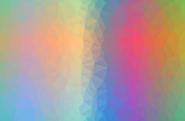 Mavi poligonal modern çok renkli arka plan resmi